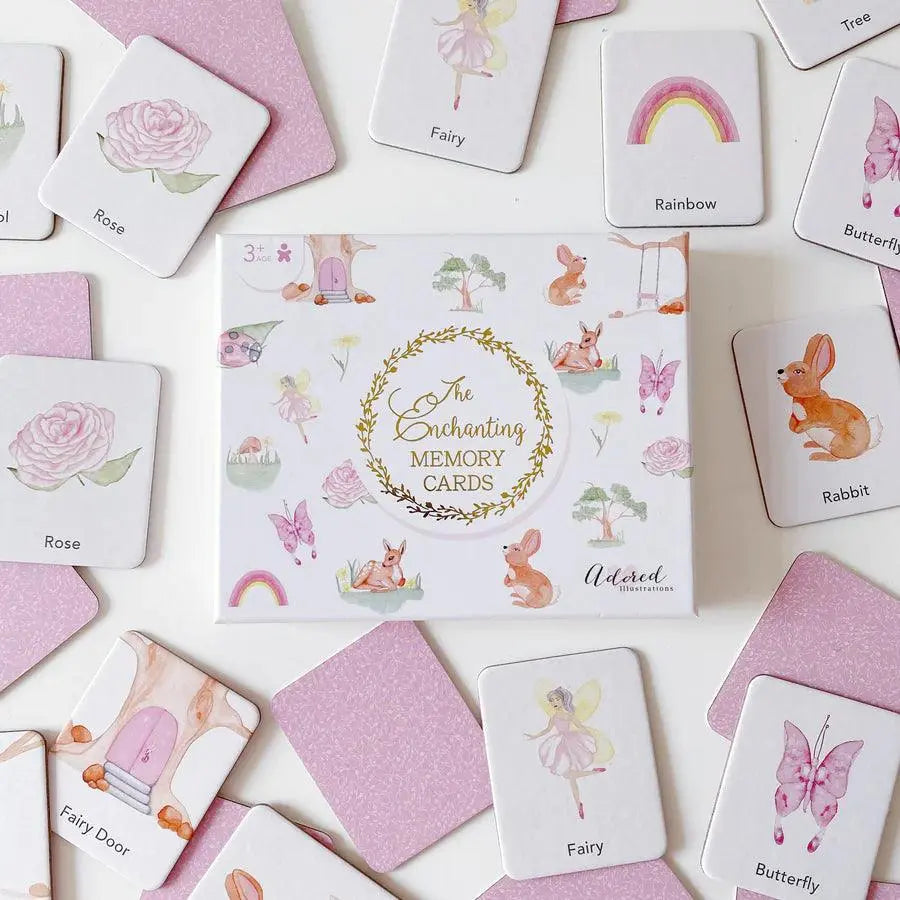 Adored Illustrations - The Enchanting Memory Card Game - Birds & Bees baby boutique