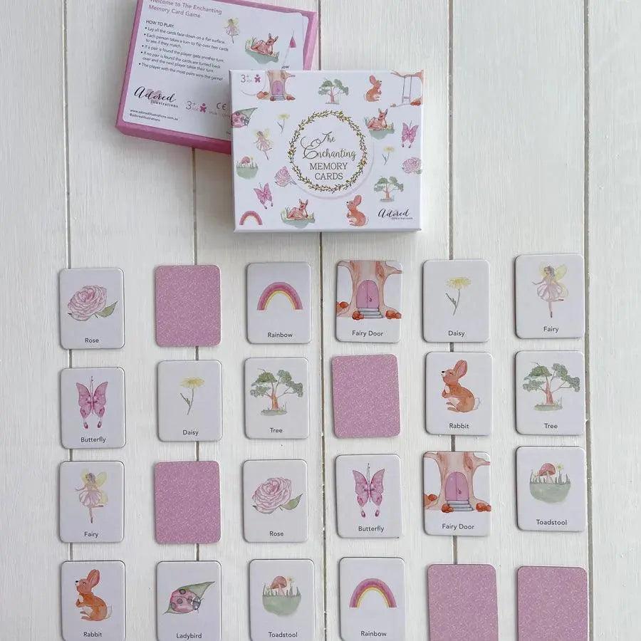 Adored Illustrations - The Enchanting Memory Card Game - Birds & Bees baby boutique