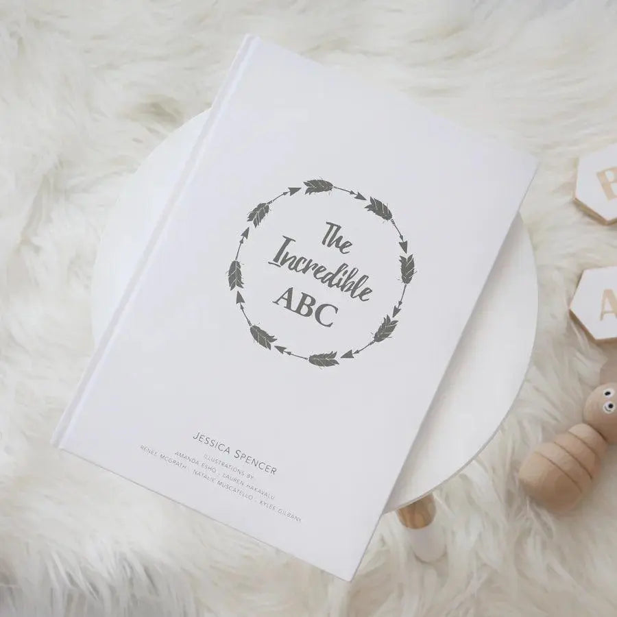 Adored Illustrations - The Incredible ABC - Birds & Bees baby boutique