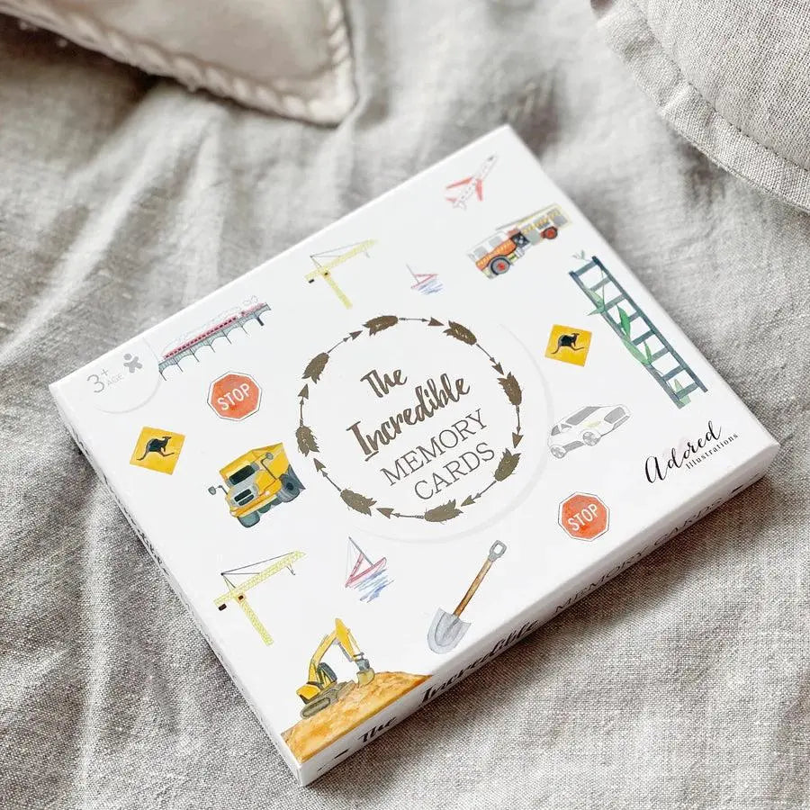 Adored Illustrations - The Incredible Memory Card Game - Birds & Bees baby boutique