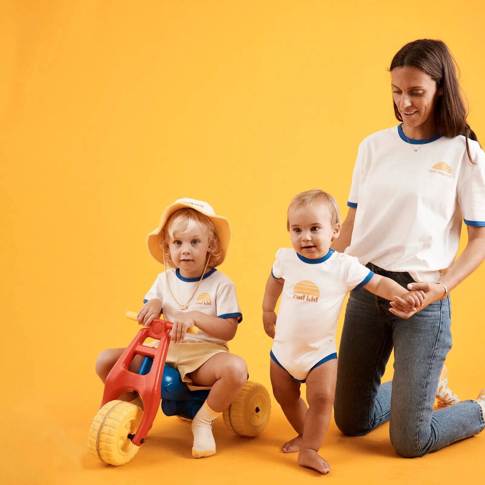 Banabae - Rad Mama primary ringer tee - Birds & Bees baby boutique