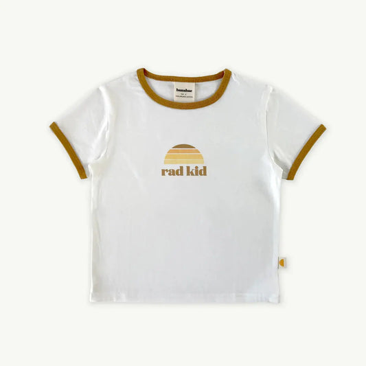 Banabae rad kid primary ringer tee Bohemian Bright