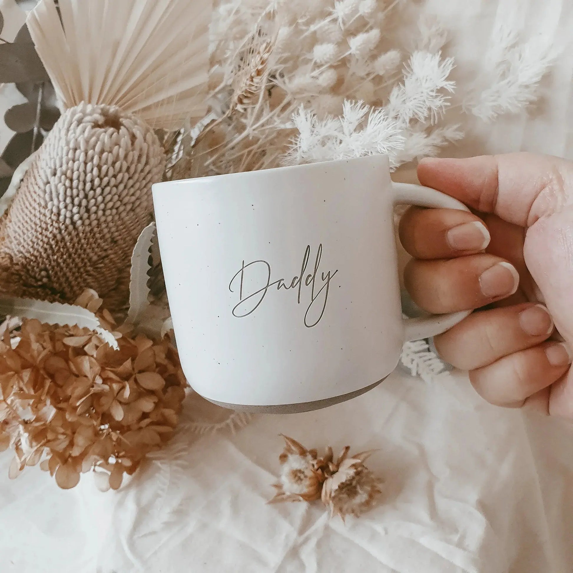 Blossom And Pear - 'Daddy' Crafted Ceramic Mug - Birds & Bees baby boutique