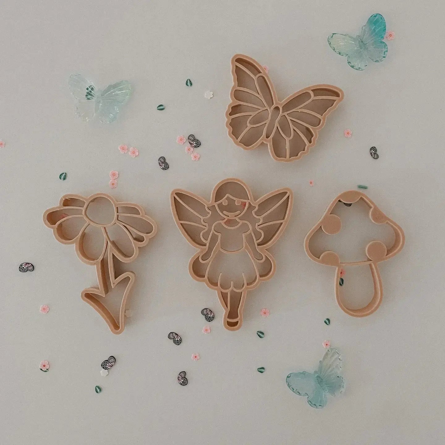 Fairytale fairy play dough eco cutter set Birds & Bees baby boutique