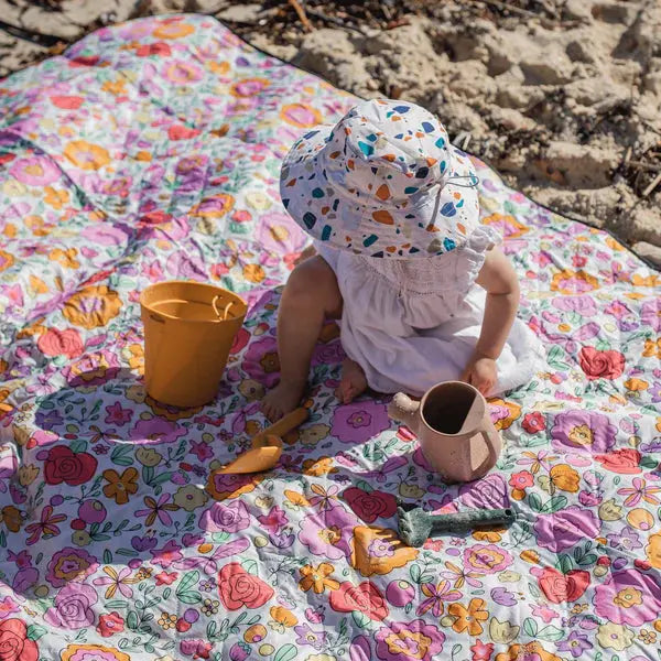 IZIMINI - Paloma Picnic Rug - Birds & Bees baby boutique