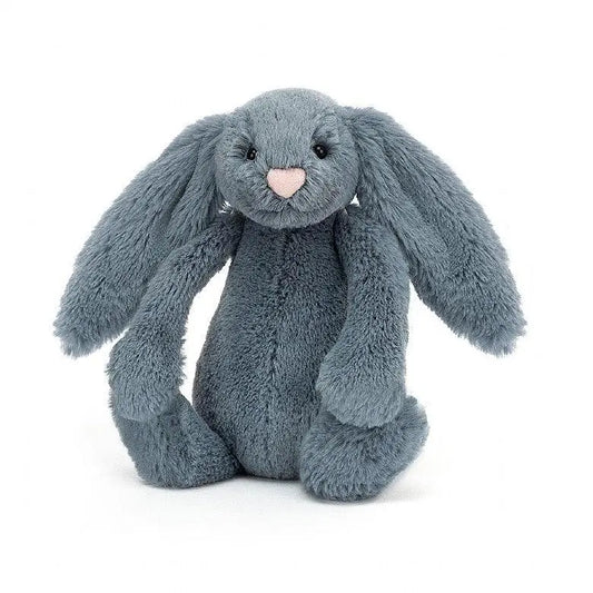 Jellycat -Bashful Dusky Blue Bunny - Birds & Bees baby boutique