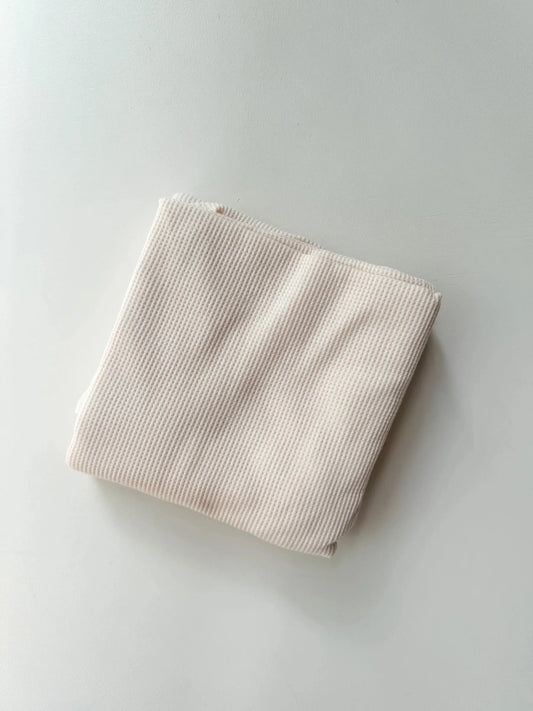 Little and Fern - Cream | Waffle Swaddle - Birds & Bees baby boutique