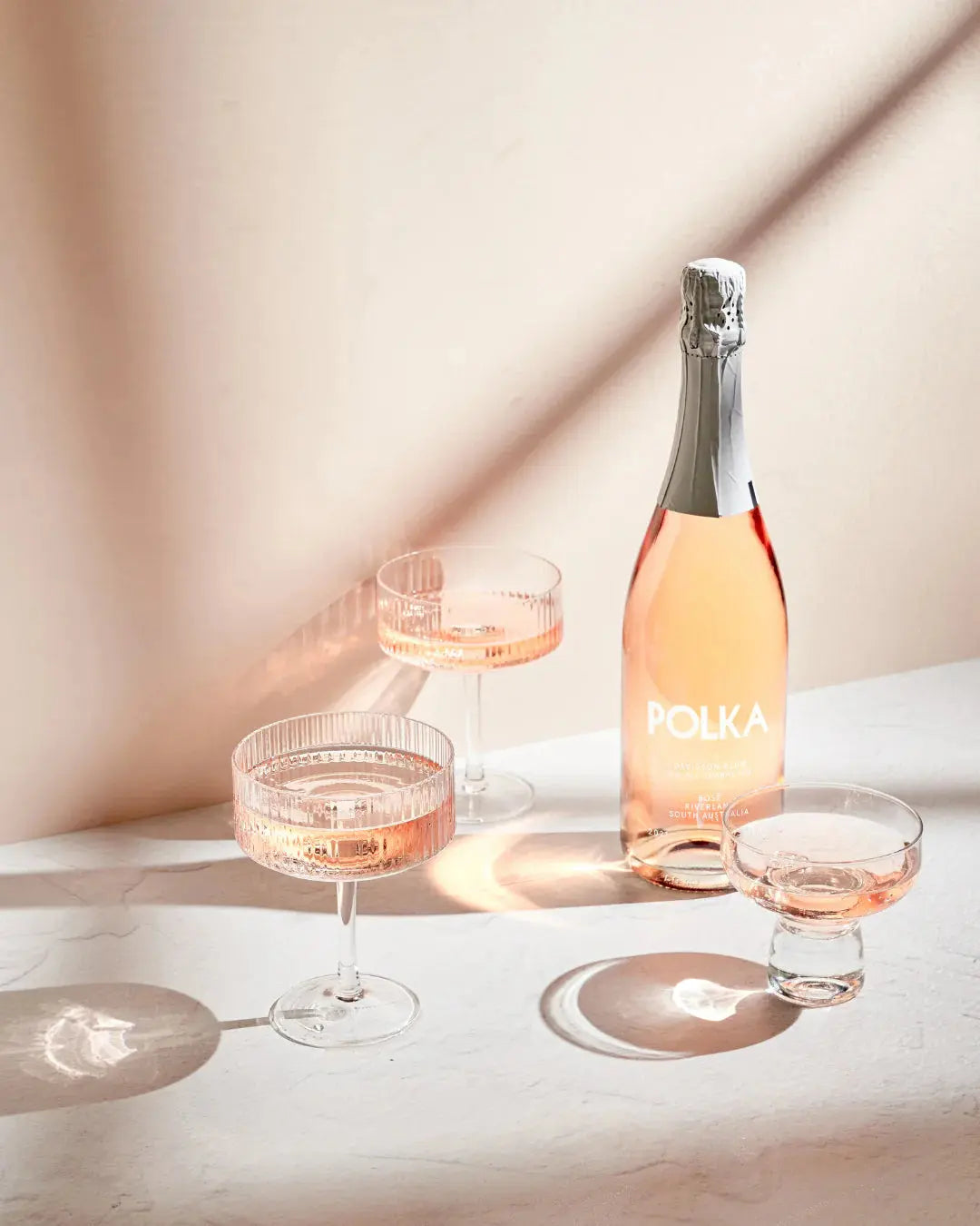 Polka - Non Alcohol Sparkling Rosé - Birds & Bees baby boutique