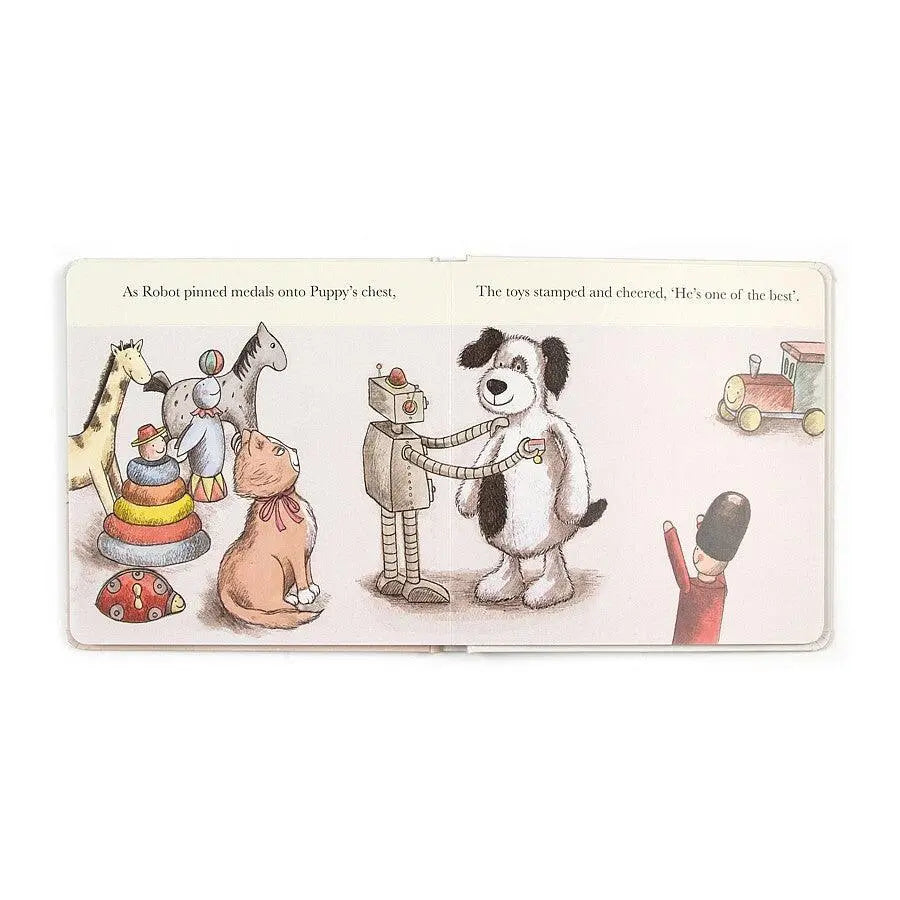 Scruffy Puppy Book - Birds & Bees baby boutique