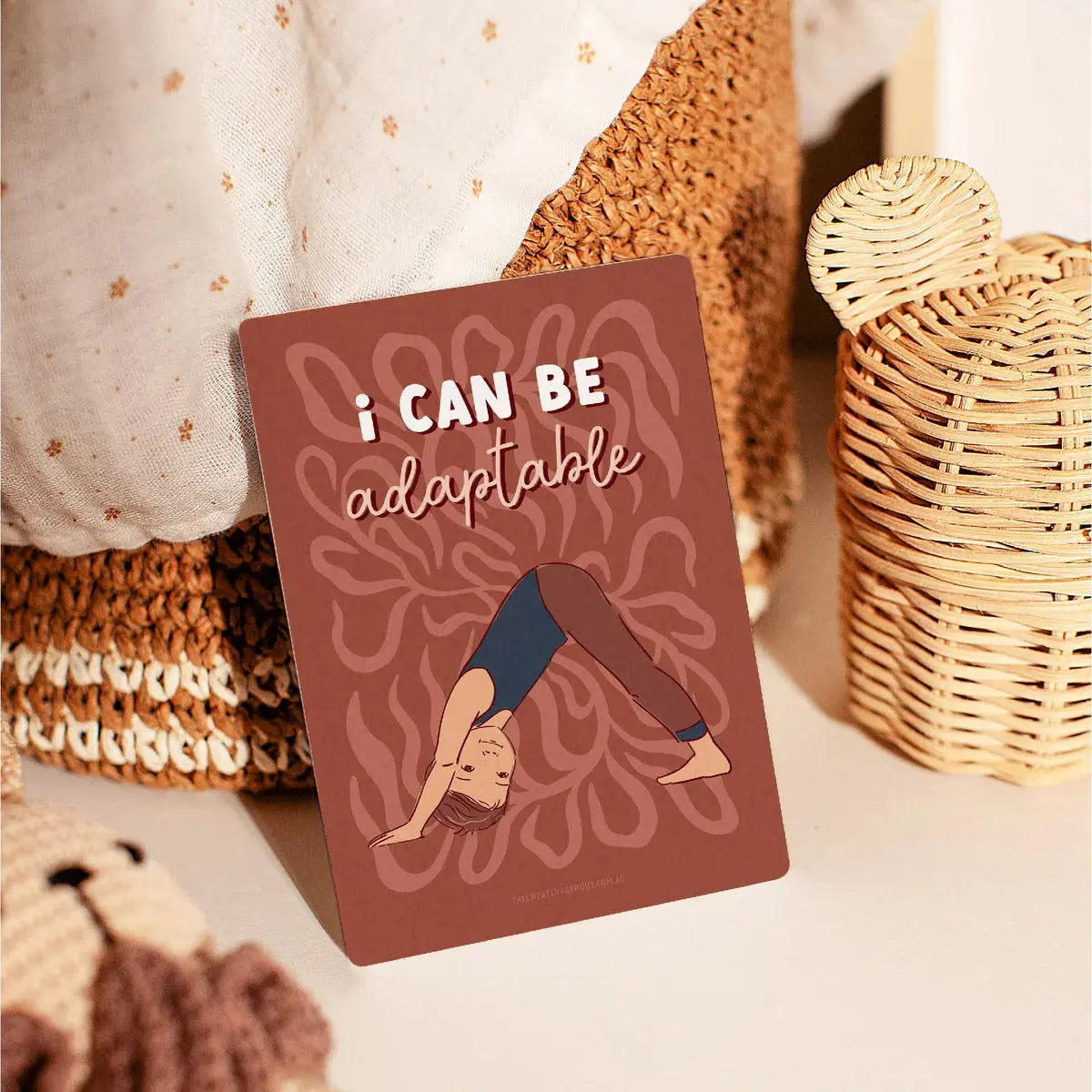 The Creative Sprout - Anxiety affirmation cards for kids Birds & Bees baby boutique