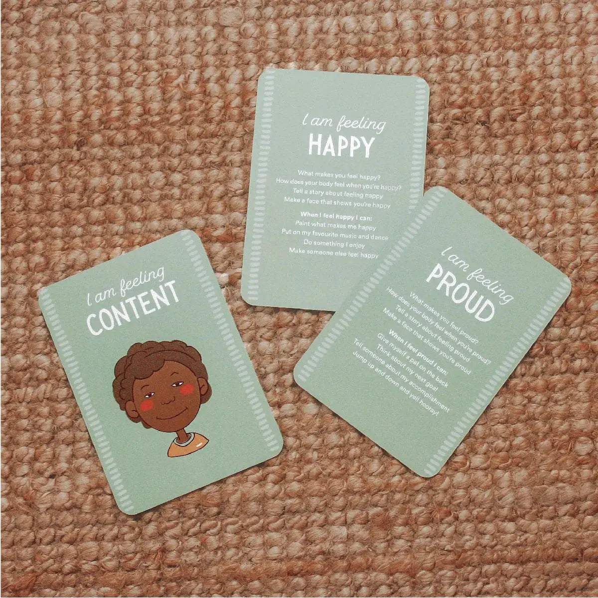 The Creative Sprout - Emotions cards for kids Birds & Bees baby boutique