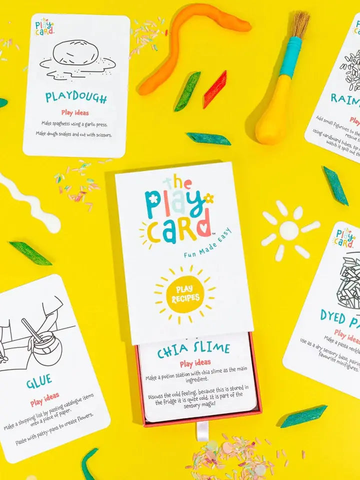 The Play Card - Sensory Play Recipes - Birds & Bees baby boutique