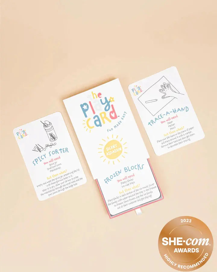 The Play Card - The Silent Assasin - Birds & Bees baby boutique